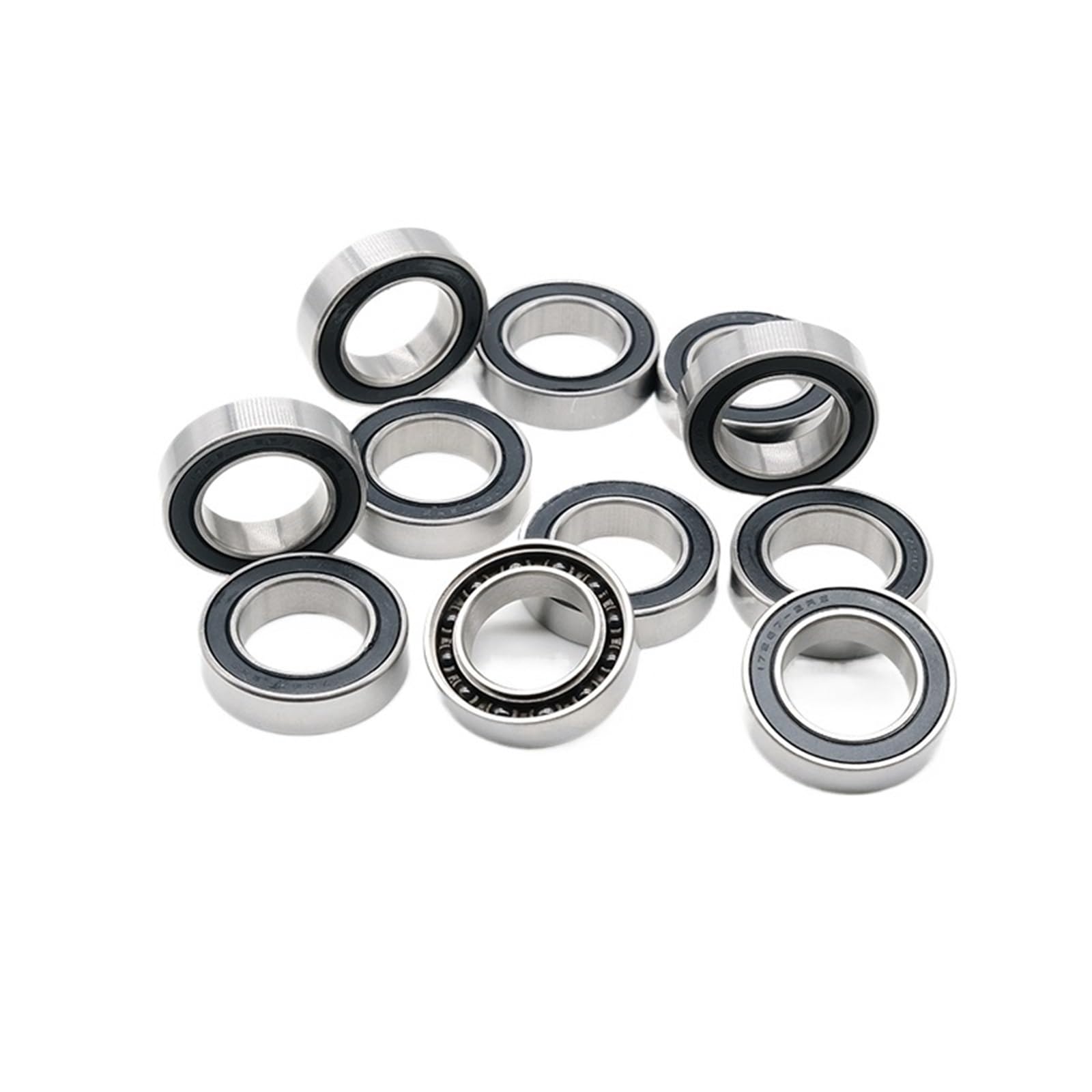17287RS Hybrid Keramik Lager 17 * 28 * 7mm ABEC-7 (2PCS) fahrrad Tretlager & Ersatzteile 17287 RS 2RS Si3N4 Kugellager von JJCFGRDM