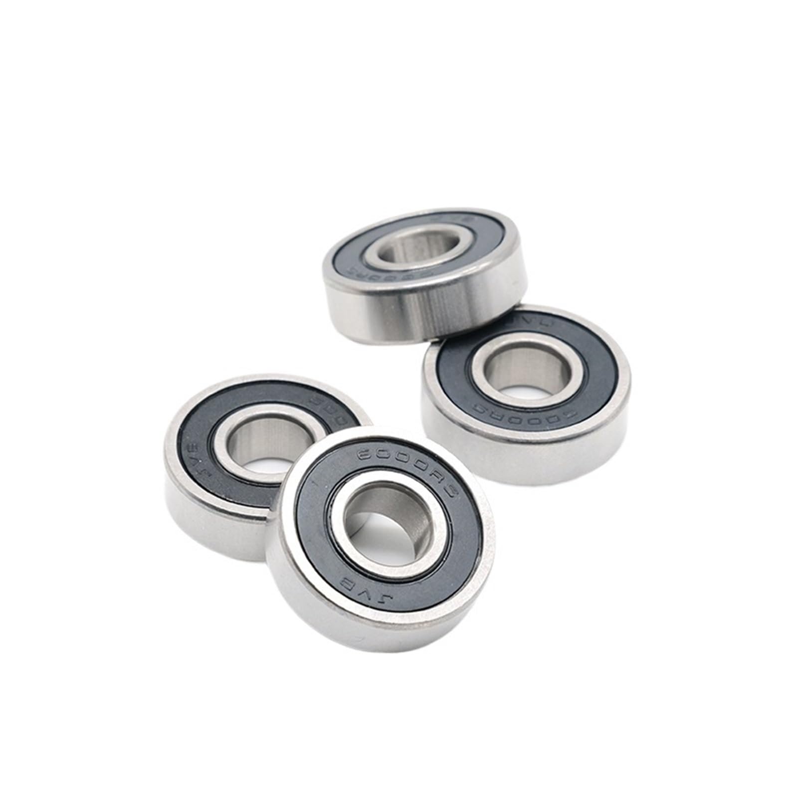 6000RS Lager 10 * 26 * 8mm (4 STÜCKE) ABEC-7 6000 RS 6000 Chromstahl 6000RS Kugellager von JJCFGRDM