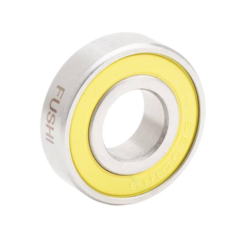 6001-2RS Edelstahl Lager 12 * 28 * 8mm 1PC ABEC-3 6001 RS Fahrrad Hub Vorne Hinten Naben Rad 12 28 8 keramik Kugeln Lager von JJCFGRDM