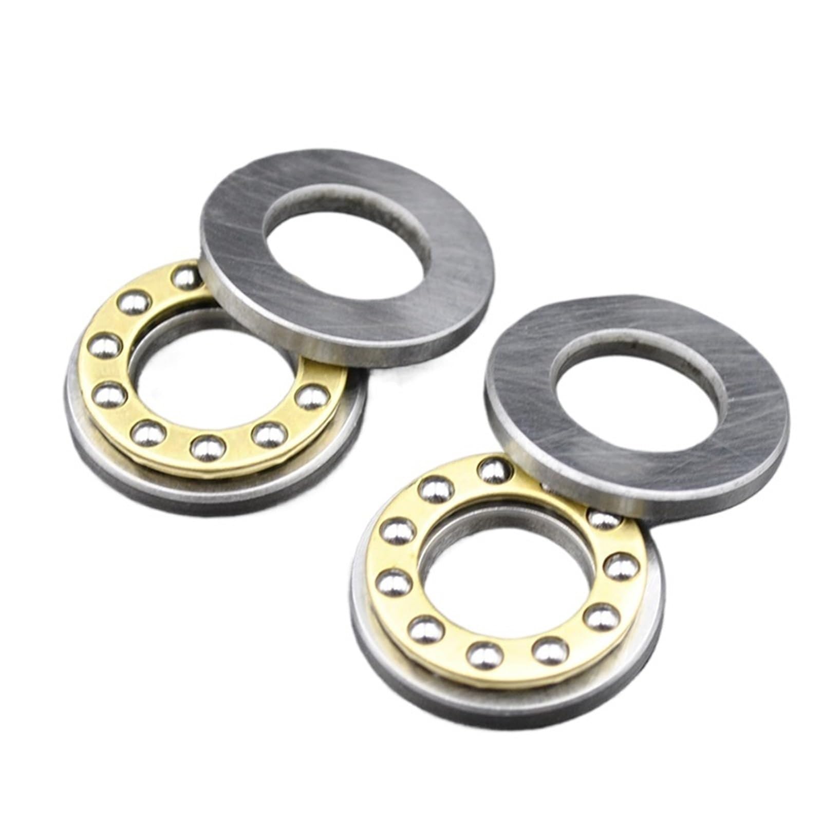 F12-23M f12 23m Axial-kugellager 12x23x7,5mm miniatur planaren lager Innen Durchmesser 12mm Mini kleine Axial Kugellager(2Pcs) von JJCFGRDM