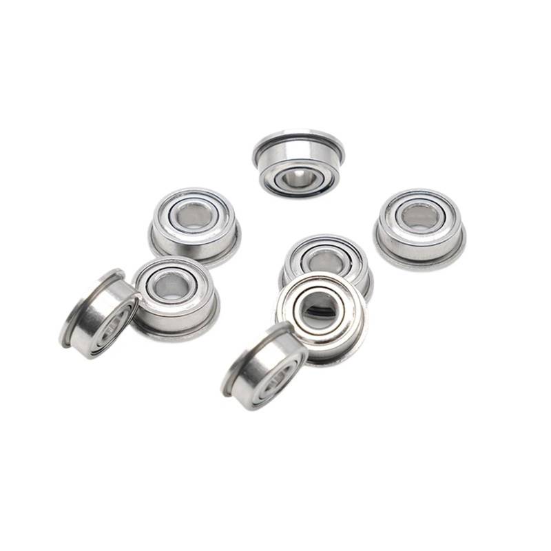 MF104ZZ Flanschlager 4x10x4 mm ABEC-7 (10 Stück) Miniatur-Flanschkugellager MF104 Z ZZ von JJCFGRDM