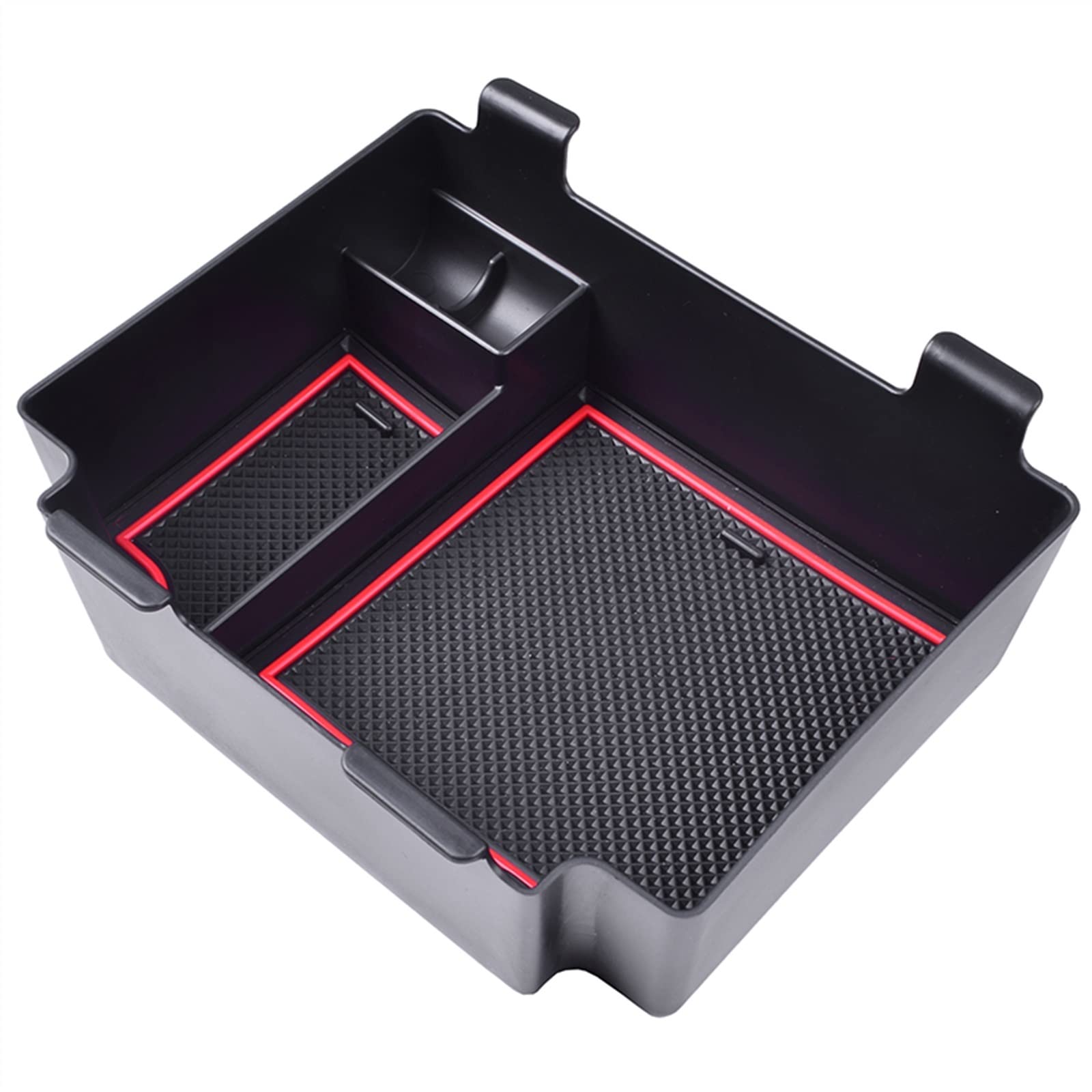 JJRFVBGT Auto-Armlehnen-Aufbewahrungsbox Kompatibel Mit Acura RDX 2022 2023 Mittelkonsolenablage Organizer Box Autoinnenausstattung Auto Zentrale Steuerung Tray(002) von JJRFVBGT