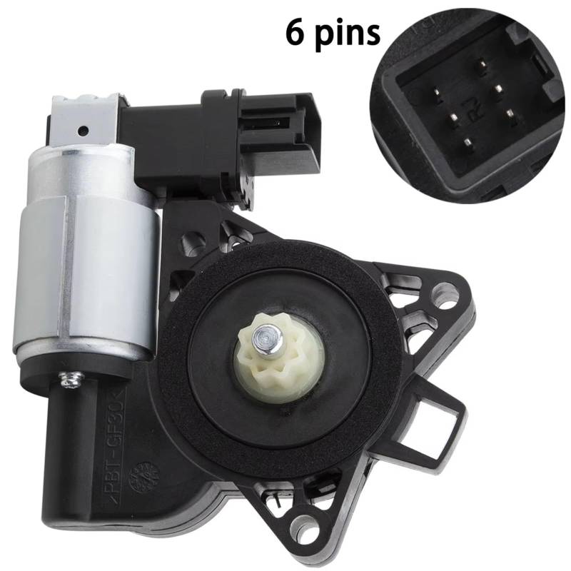 JJRFVBGT Auto Fensterheber Kompatibel Mit Mazda Für RX-8 2009 2010 2011 Links/rechts Vorne Fensterhebermotor Elektrischer Fensterhebermotor G22C5858XF(FL RR) von JJRFVBGT