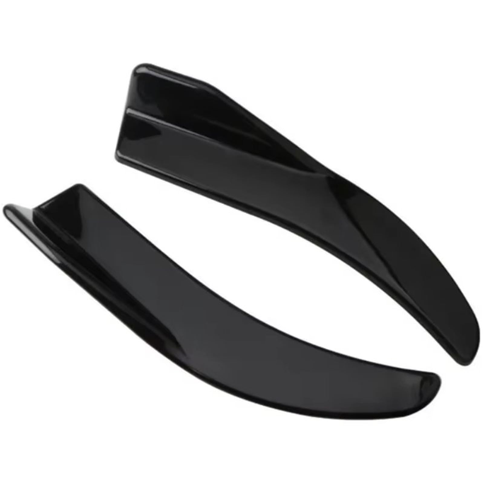 JJRFVBGT Auto Kofferraumspoiler 1 Paar Auto-Stoßstangenspoiler Vorne/Hinten Lip Antikollision Universal Auto Seitenschweller Außenmodifikation Zubehör Styling Dekoration von JJRFVBGT