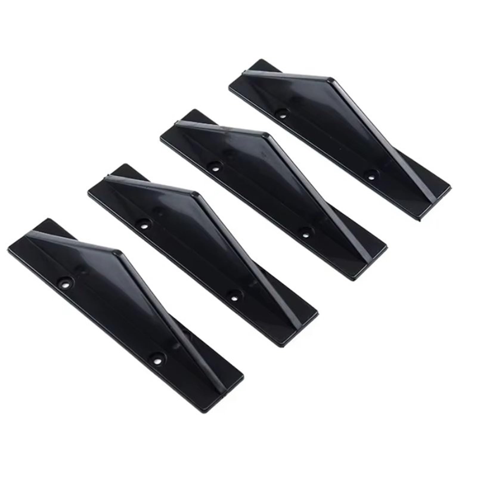 JJRFVBGT Auto Kofferraumspoiler 4 Stück Auto-Heckstoßstange Lippendiffusor Splitter Spoiler Kratzschutz Fin-Zierkappen Universelles Außenzubehör(Set 2) von JJRFVBGT