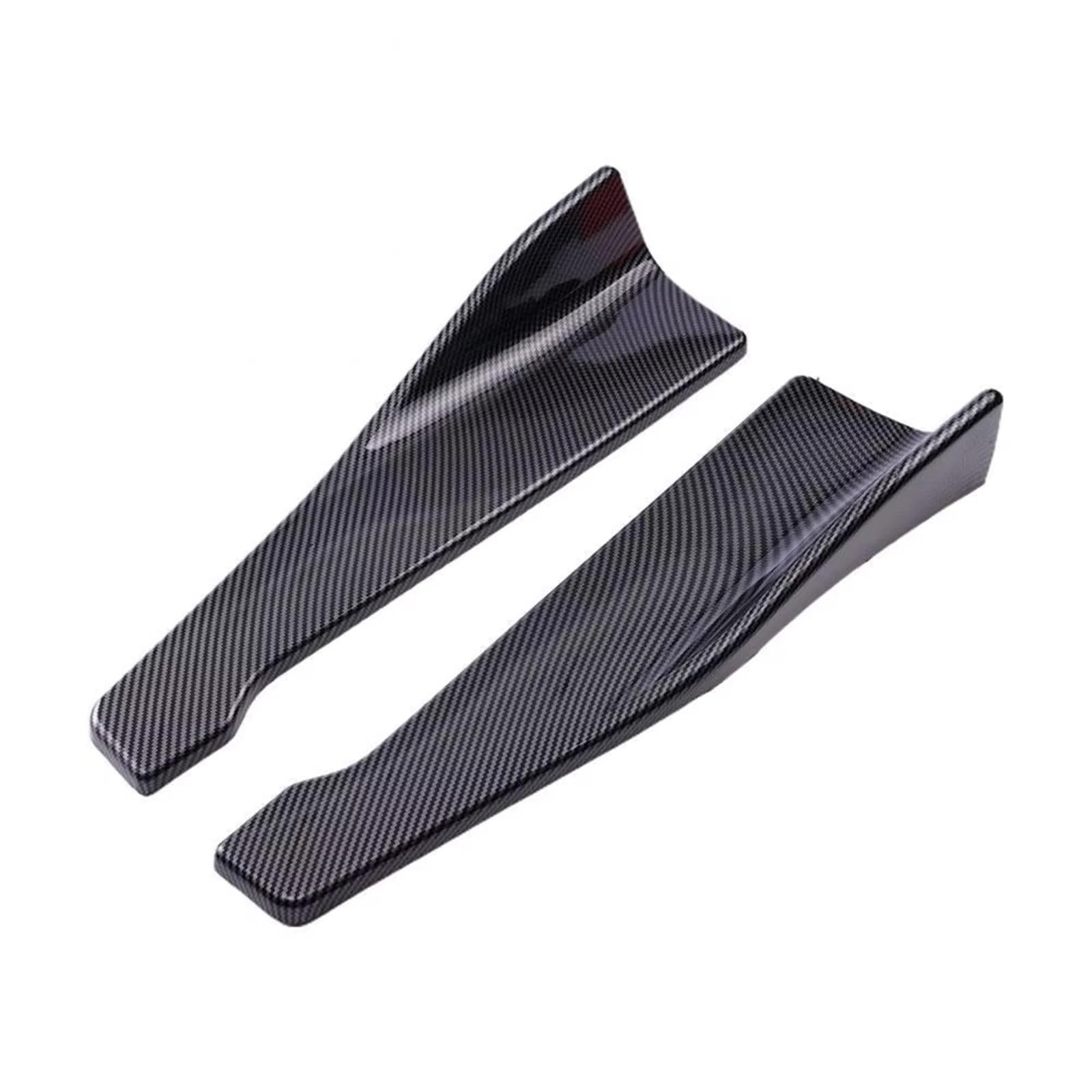 JJRFVBGT Auto Kofferraumspoiler Kompatibel Mit 48 cm Länge Auto Vorne Hinten Stoßstangenleiste Lippenspoiler Diffusor Splitter Kratzschutz(Type B) von JJRFVBGT