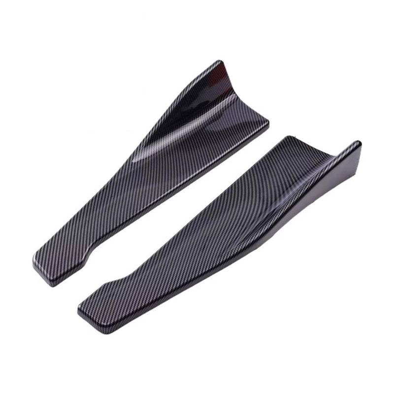 JJRFVBGT Auto Kofferraumspoiler Kompatibel Mit 48 cm Länge Auto Vorne Hinten Stoßstangenleiste Lippenspoiler Diffusor Splitter Kratzschutz(Type B) von JJRFVBGT