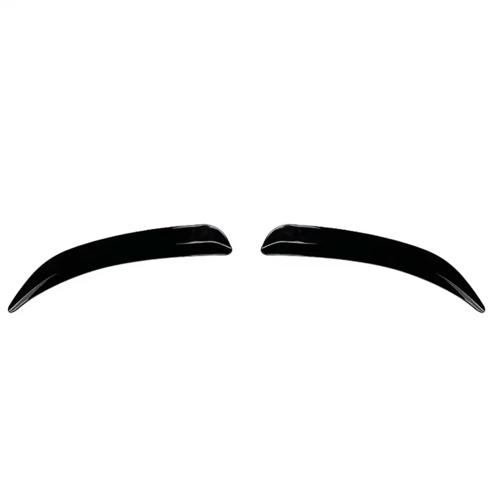 JJRFVBGT Auto Kofferraumspoiler Kompatibel Mit Ford Für Focus ST Line Schrägheck 2019 2020 2021 2022 2023 2 Stück Auto-Heckspoiler-Verlängerungslippenflossen Heckflügel Auto-Dachspoiler(Black) von JJRFVBGT