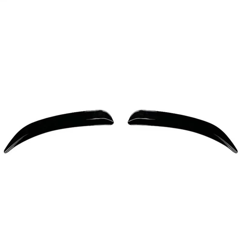 JJRFVBGT Auto Kofferraumspoiler Kompatibel Mit Ford Für Focus ST Line Schrägheck 2019 2020 2021 2022 2023 2 Stück Auto-Heckspoiler-Verlängerungslippenflossen Heckflügel Auto-Dachspoiler(Black) von JJRFVBGT