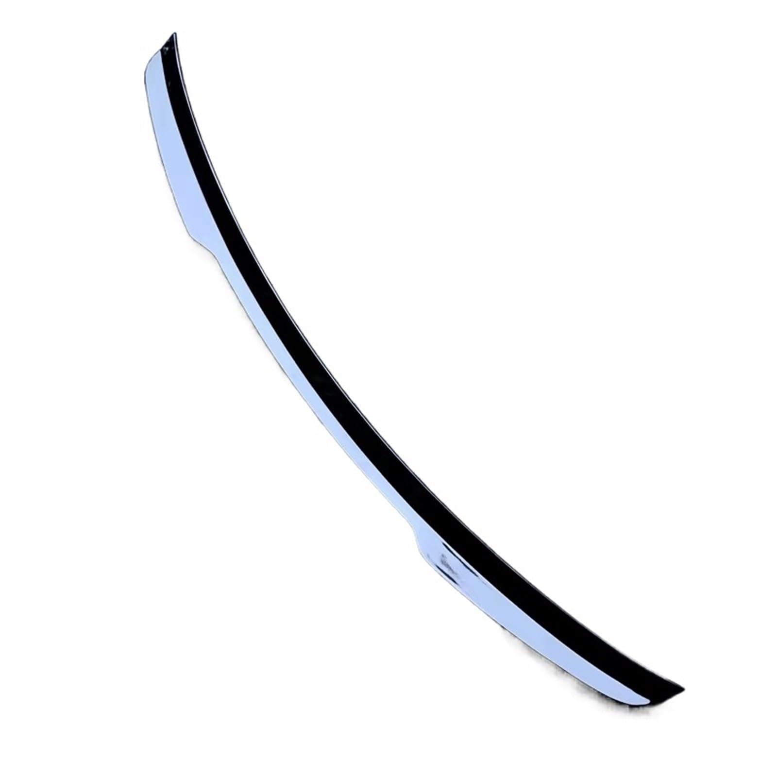 JJRFVBGT Auto Kofferraumspoiler Kompatibel Mit Q8 2019 2020 2021 2022 2023 2024 Glänzendes Schwarzes Auto-Heck-Dachlippenspoiler Hinten Für Flügel-Außenmodifikationszubehör(Mid Spoiler) von JJRFVBGT