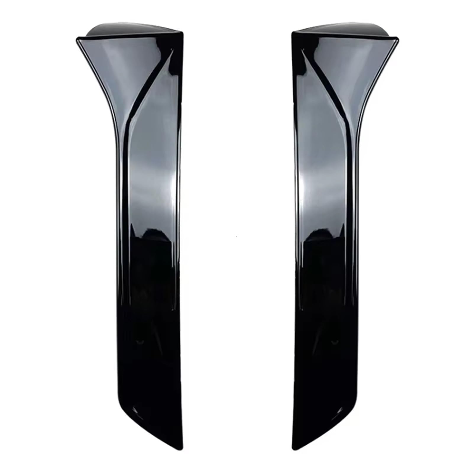 JJRFVBGT Auto Kofferraumspoiler Kompatibel Mit Seat Für Leon 5F Für FR Mk3 MK3.5 5Türer, Heckdach, Flügelseite, Rand, Heckklappe, Heckklappen-Fensterspoiler, Fensterverkleidung, Lippenspoiler(Black) von JJRFVBGT