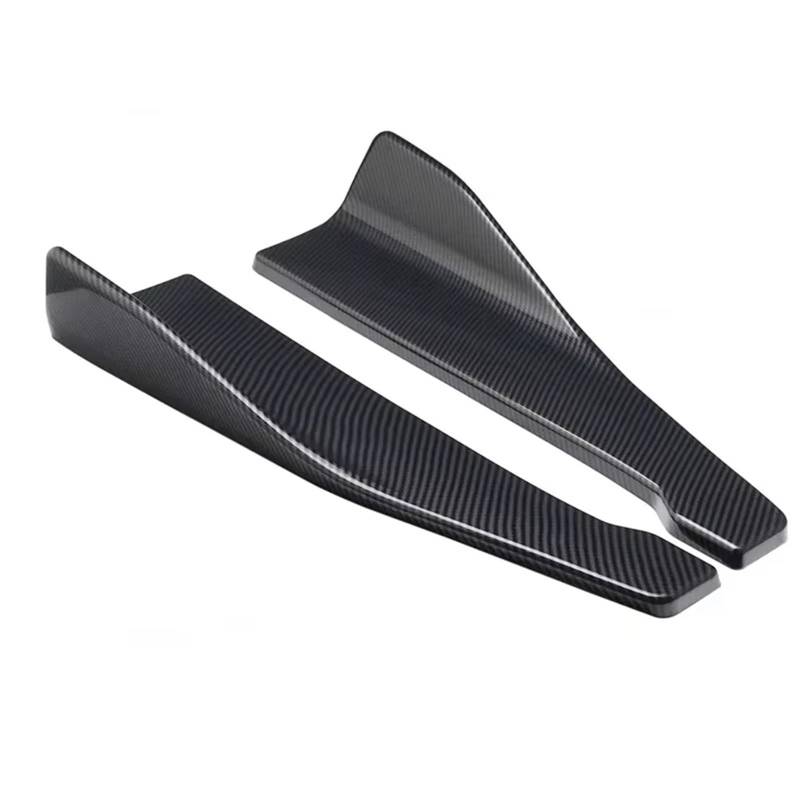 JJRFVBGT Auto Kofferraumspoiler Kompatibel Mit Volvo Für V70 Für Versa Seitenschweller Stoßstangenspoiler Splitterschutz Außenmodifikationszubehör(Carbon) von JJRFVBGT