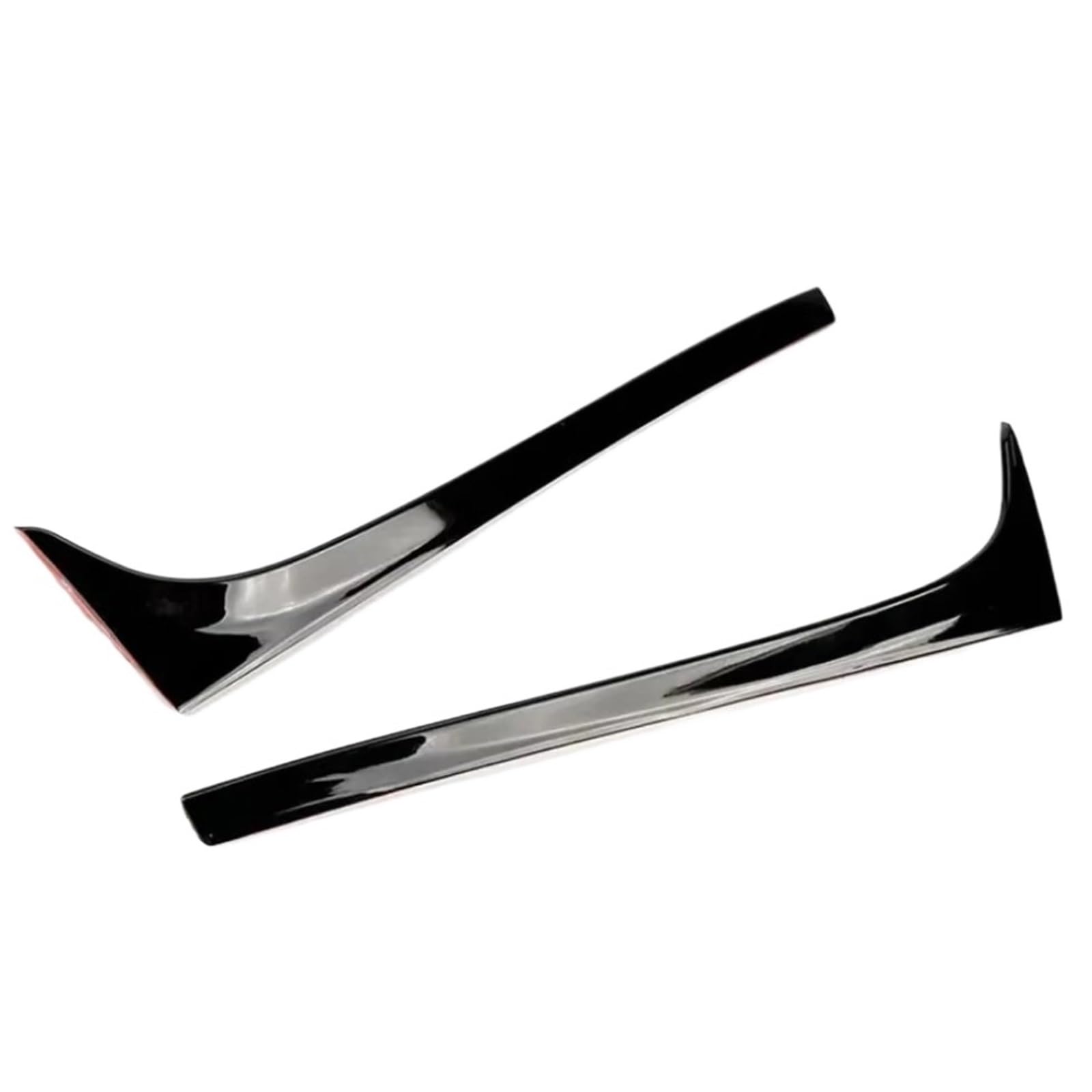 JJRFVBGT Auto Kofferraumspoiler Kompatibel Mit Vw Für Golf MK7 Für GTD R 2014 2015 2016 2017 2018 2-teiliges Auto-Tuning-Zubehör Auto-Heckscheibenspoilerseite Für Flügelverkleidungs-Styling von JJRFVBGT