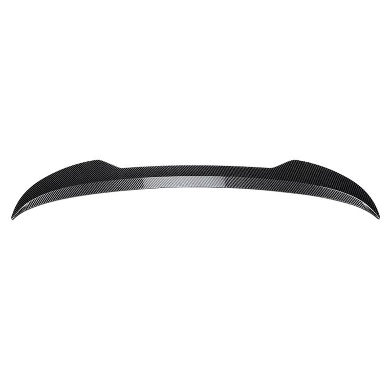 JJRFVBGT Auto Kofferraumspoiler Kompatibel Mit Vw Für Golf MK8 Für GTI R Für GTD 2020 2021 2022 2023 2024 Auto-Heckdachspoiler Heckkoffer Fester Wind Für Flügel-Styling-Dekoration(Carbon Fiber Look) von JJRFVBGT