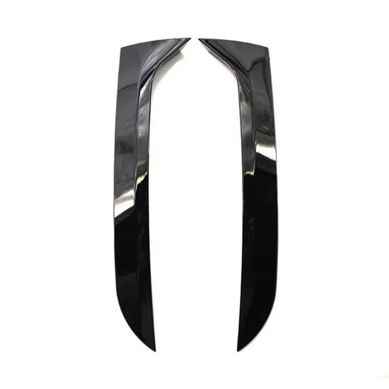 JJRFVBGT Auto Kofferraumspoiler Kompatibel Mit Vw Für Tiguan MK1 2007 2008 2009 2010 2011 2012 2013 2014 2015 2016 1 Paar Auto-Heckscheiben-Seitenspoiler Glänzendes Schwarzes Zubehör von JJRFVBGT