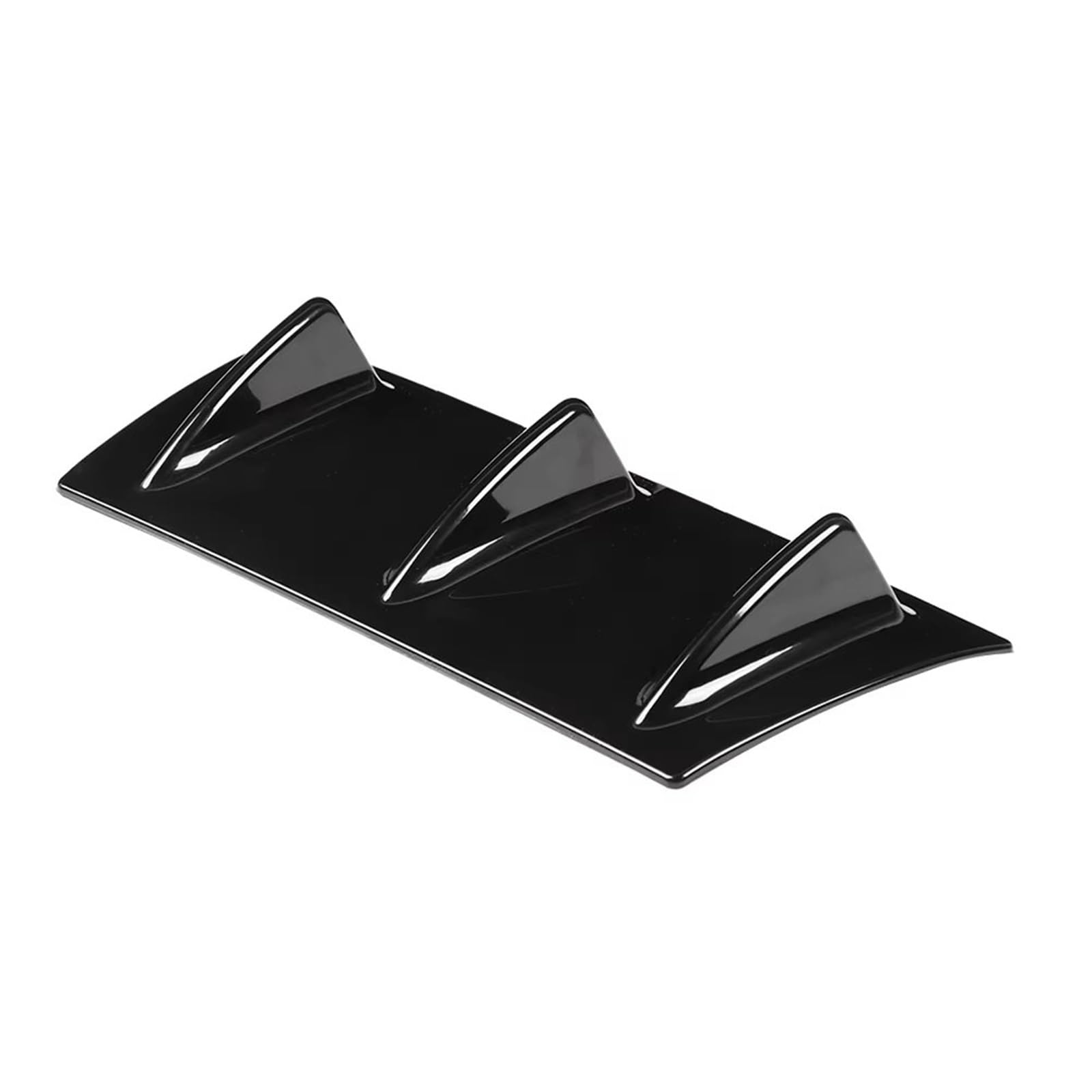 JJRFVBGT Auto Kofferraumspoiler Universal Auto Heckstoßstange Chassis Haifischflosse Spoiler Für Flügellippendiffusor Außenmodifikationszubehör(S) von JJRFVBGT