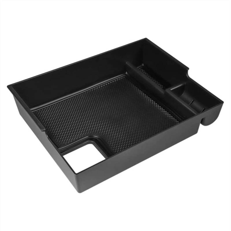 JJRFVBGT Auto-Mittelkonsolen-Organizer-Fach, Kompatibel Mit Ford Für Explorer 2020 2021 Innenausstattung Armlehnen-Organizer-Box Auto Zentrale Steuerung Tray von JJRFVBGT