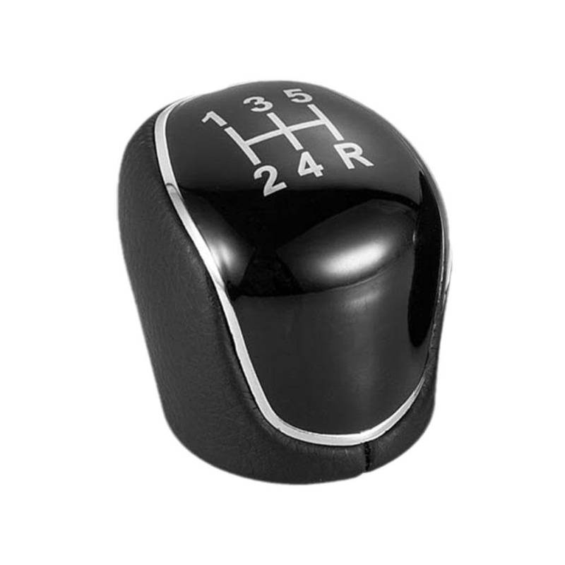 JJRFVBGT Auto Schaltknauf Hebel Kompatibel Mit Ford Für Focus Mk2 2007 2008 2009 2010 2011 5/6-Gang-Schaltknauf Autozubehör(5 Speed) von JJRFVBGT