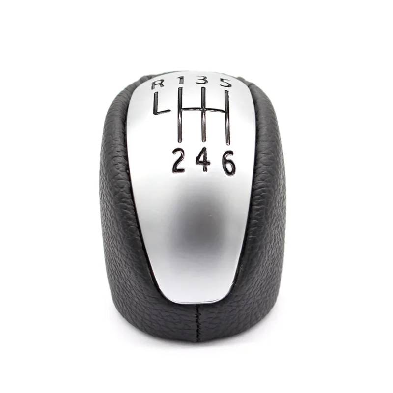 JJRFVBGT Auto Schaltknauf Hebel Kompatibel Mit Laguna Mk3 2007 2008 2009 2010 2011 2012 2013 2014 6-Gang-Schaltknauf Handball Autozubehör von JJRFVBGT