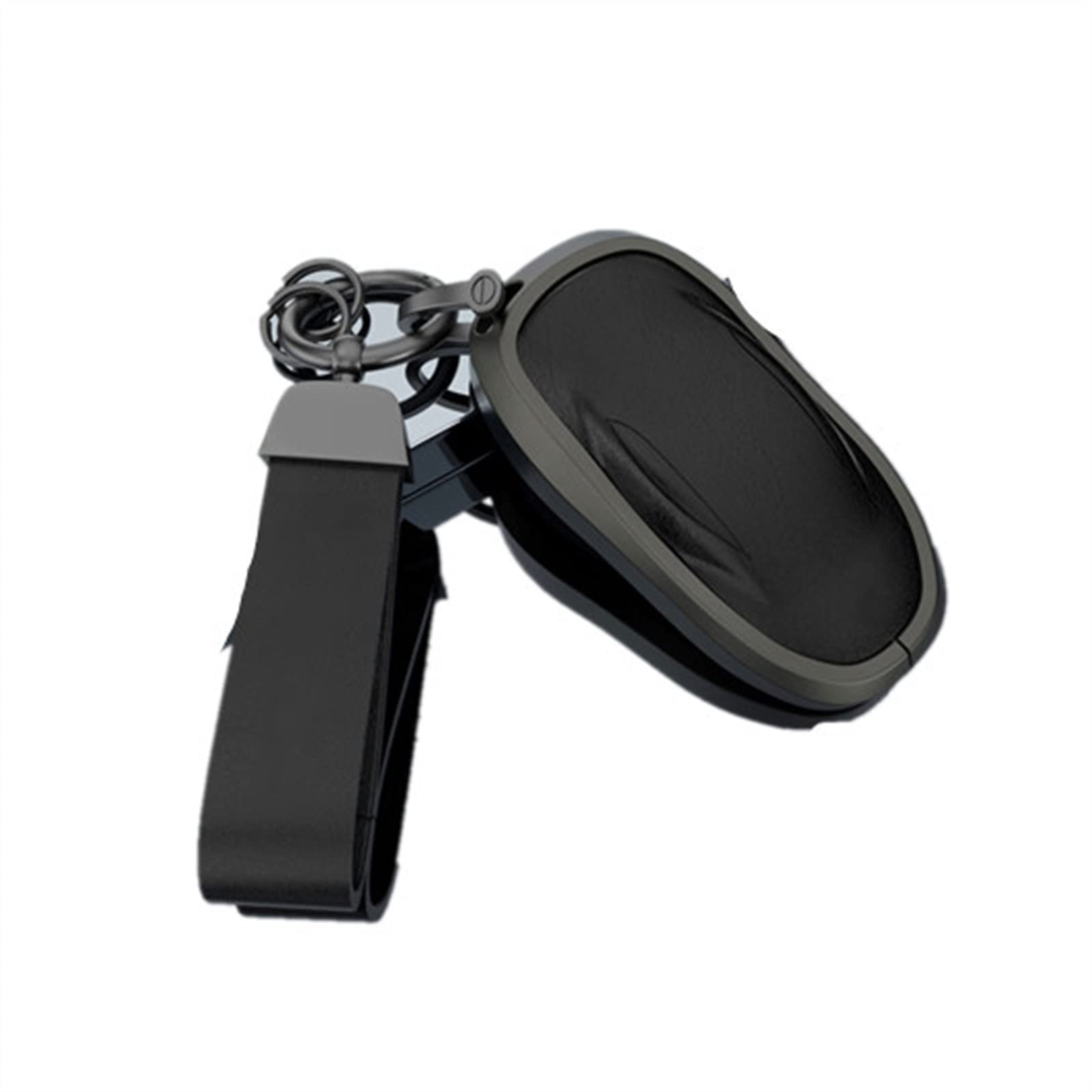 JJRFVBGT Autoinnenteile Autoschlüsselhalter Schutzkarte Schlüsselanhänger Tasche Kompatibel Mit Tesla Für Model 3 2017 2018 2019 2020 2021 2022(2) von JJRFVBGT