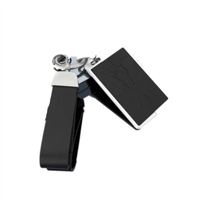 JJRFVBGT Autoinnenteile Autoschlüsselhalter Schutzkarte Schlüsselanhänger Tasche Kompatibel Mit Tesla Für Model 3 2017 2018 2019 2020 2021 2022(6) von JJRFVBGT