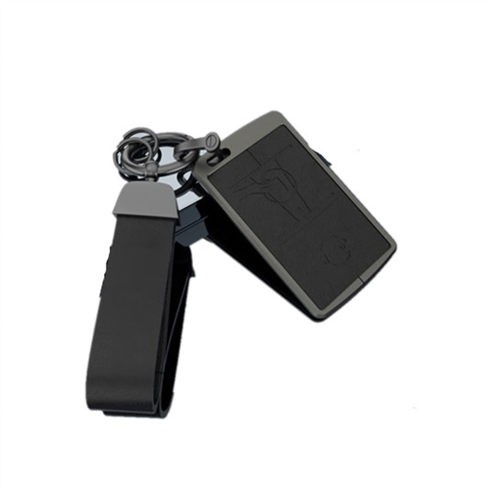 JJRFVBGT Autoinnenteile Autoschlüsselhalter Schutzkarte Schlüsselanhänger Tasche Kompatibel Mit Tesla Für Model 3 2017 2018 2019 2020 2021 2022(7) von JJRFVBGT