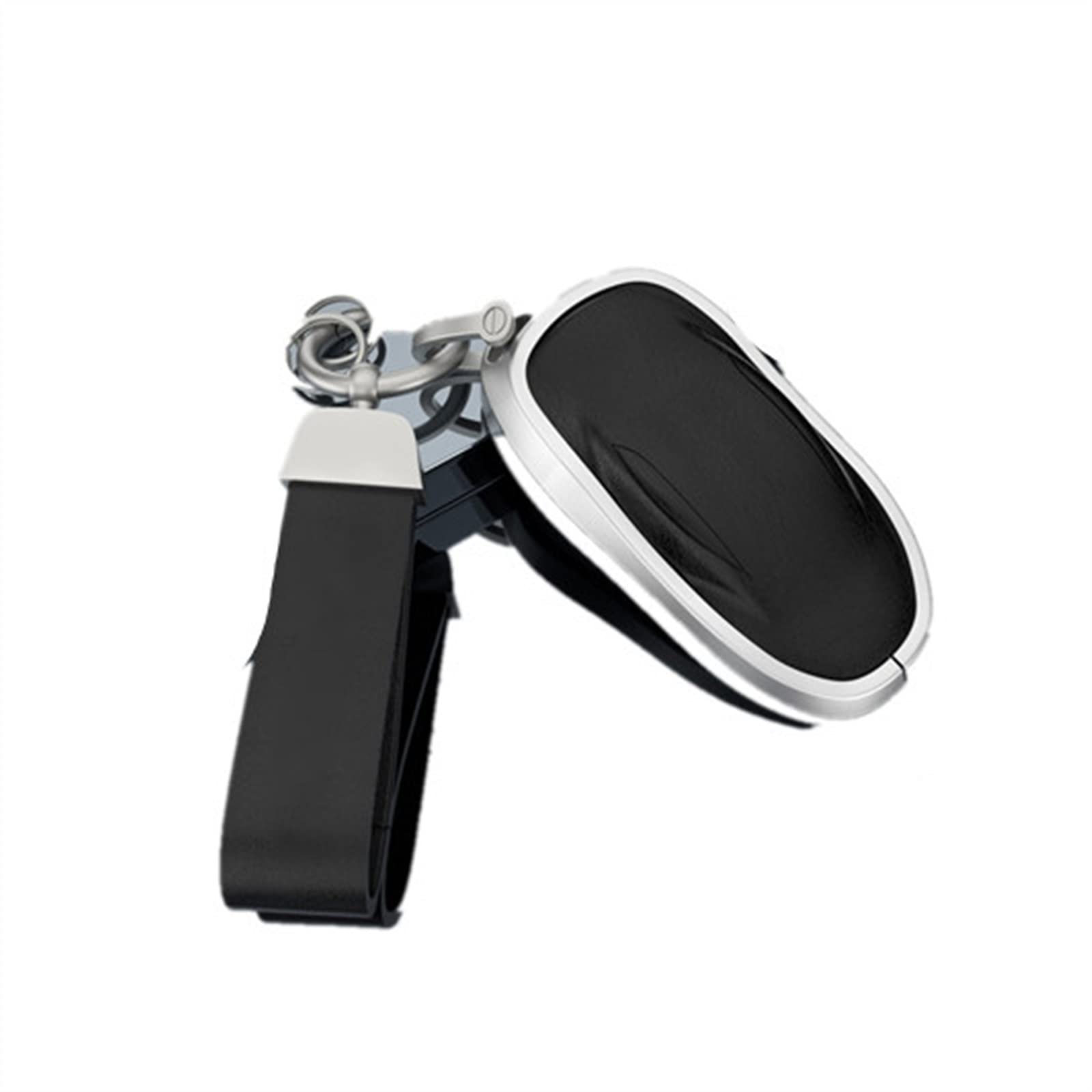 JJRFVBGT Autoinnenteile Autoschlüsselhalter Schutzkarte Schlüsselanhänger Tasche Kompatibel Mit Tesla Für Model 3 2017 2018 2019 2020 2021 2022(color1) von JJRFVBGT