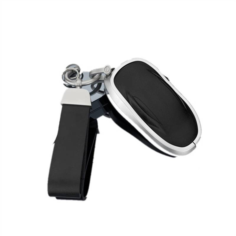 JJRFVBGT Autoinnenteile Autoschlüsselhalter Schutzkarte Schlüsselanhänger Tasche Kompatibel Mit Tesla Für Model 3 2017 2018 2019 2020 2021 2022(color1) von JJRFVBGT