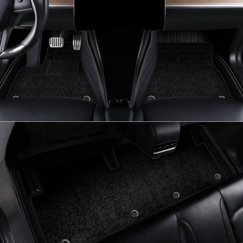 JJRFVBGT Autoinnenteile Autositzbezug Full Wrap Kissen Bodenmatte Auto Custom Sitzschutzmatten Kompatibel Mit Tesla Für Model 3 2020 2021 2022(color1) von JJRFVBGT