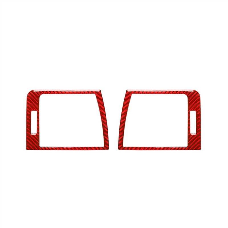 JJRFVBGT Autoinnenteile Kompatibel Mit 3er E46 1998 1999 2000 2001 2002 2003 2004 2005 Auto-Armaturenbrett-Seitenlüftungsauslass-Zierrahmen-Dekorationsaufkleber(2) von JJRFVBGT