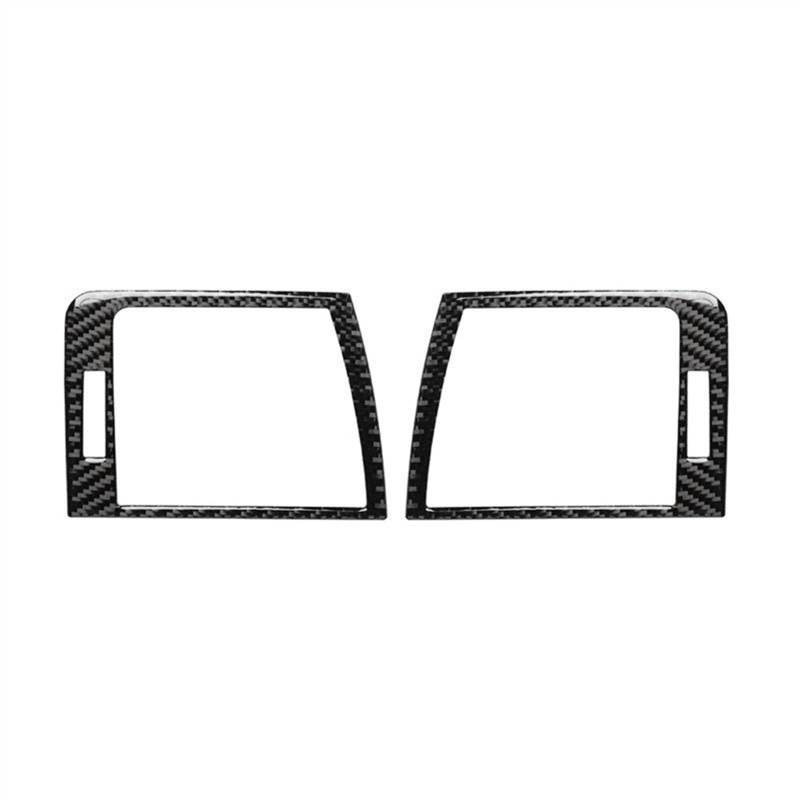 JJRFVBGT Autoinnenteile Kompatibel Mit 3er E46 1998 1999 2000 2001 2002 2003 2004 2005 Auto-Armaturenbrett-Seitenlüftungsauslass-Zierrahmen-Dekorationsaufkleber(color1) von JJRFVBGT
