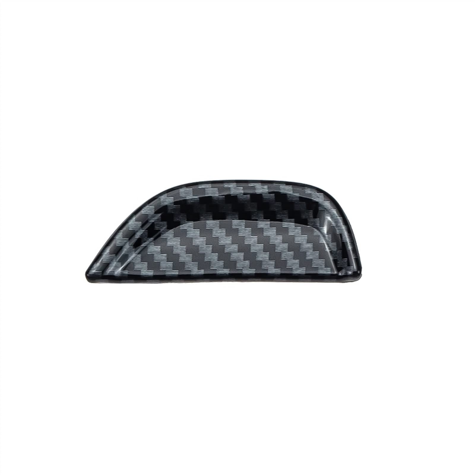JJRFVBGT Autoinnenteile Kompatibel Mit Challenger 2015 2016 2017 2018 2019 2020 1 Stück Mittelkonsolen-Armlehnen-Knopfverkleidung(Gloss Black) von JJRFVBGT