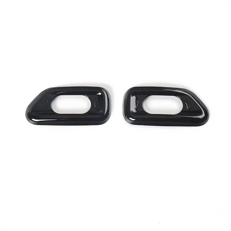 JJRFVBGT Autoinnenteile Kompatibel Mit Jeep Für Wrangler JL 2011 2012 2013 2014 2015 2016 2017 Auto-Innentürgriff-Verriegelungsschalterknopf-Dekorationsabdeckungsaufkleber(2) von JJRFVBGT
