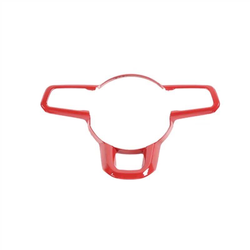 JJRFVBGT Autoinnenteile Kompatibel Mit Jeep Für Wrangler JL 2018 2019 2020 2021 Auto Lenkrad Dekoration Panel Abdeckung Aufkleber Zubehör(10) von JJRFVBGT