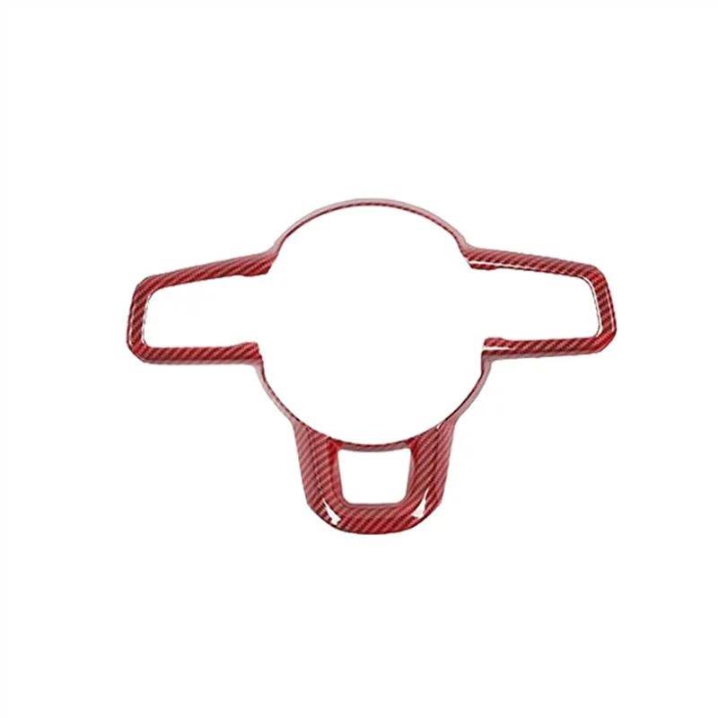 JJRFVBGT Autoinnenteile Kompatibel Mit Jeep Für Wrangler JL 2018 2019 2020 2021 Auto Lenkrad Dekoration Panel Abdeckung Aufkleber Zubehör(9) von JJRFVBGT