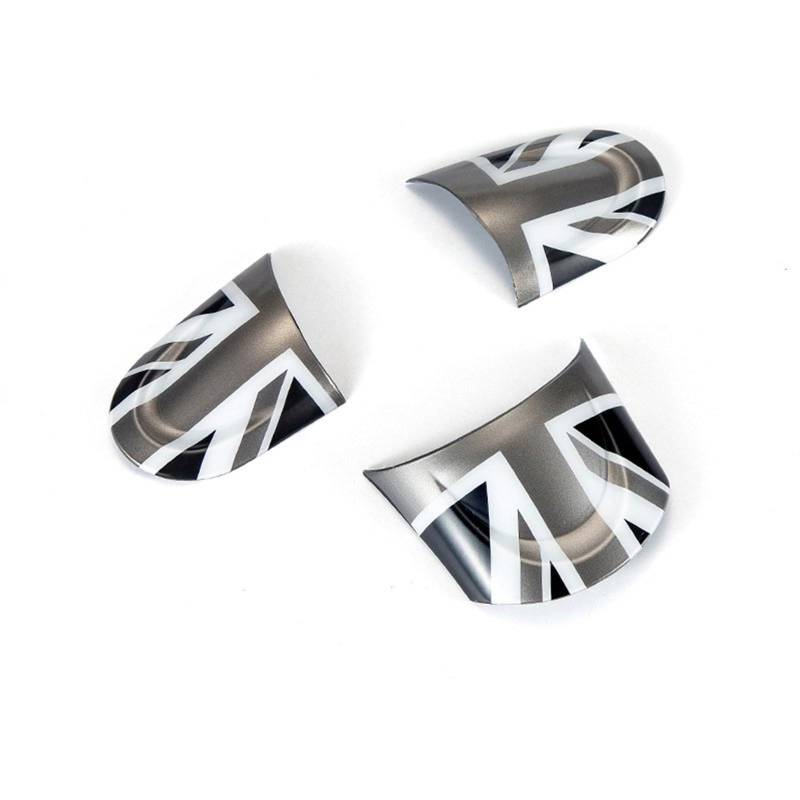 JJRFVBGT Autoinnenteile Kompatibel Mit Mini Für Cooper Für R55 R56 R57 R58 R59 R60 Innenausstattung Auto Lenkrad Gehäuse Aufkleber Dekoration Aufkleber(3) von JJRFVBGT
