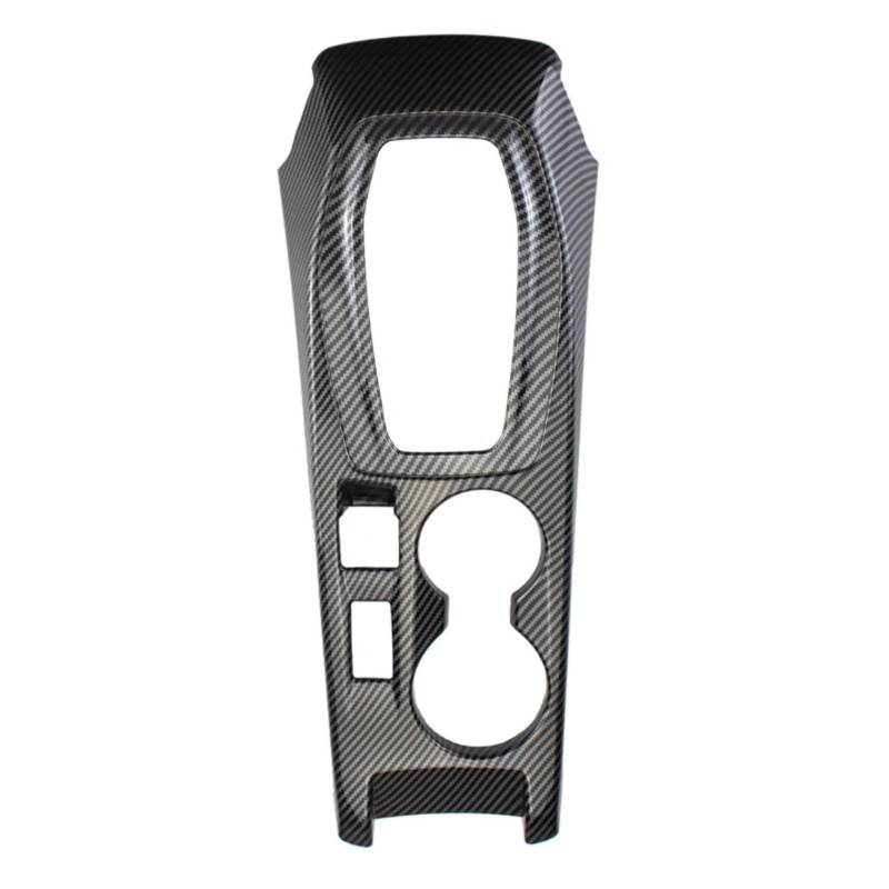 JJRFVBGT Autoinnenteile Kompatibel Mit Peugeot Für 208 2020 2021 2022 2023 2024 ABS-Schaltrahmenverkleidung, Automatische Abdeckung Ohne Knopf(Carbon 2pcs) von JJRFVBGT