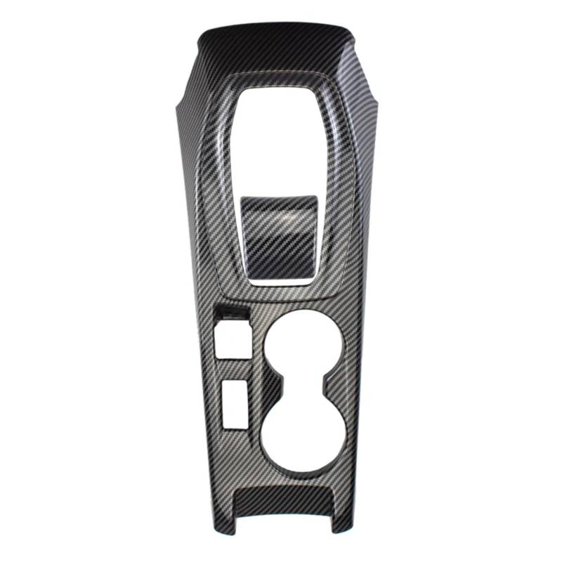 JJRFVBGT Autoinnenteile Kompatibel Mit Peugeot Für 208 2020 2021 2022 2023 2024 ABS-Schaltrahmenverkleidung, Automatische Abdeckung Ohne Knopf(Carbon 3pcs) von JJRFVBGT