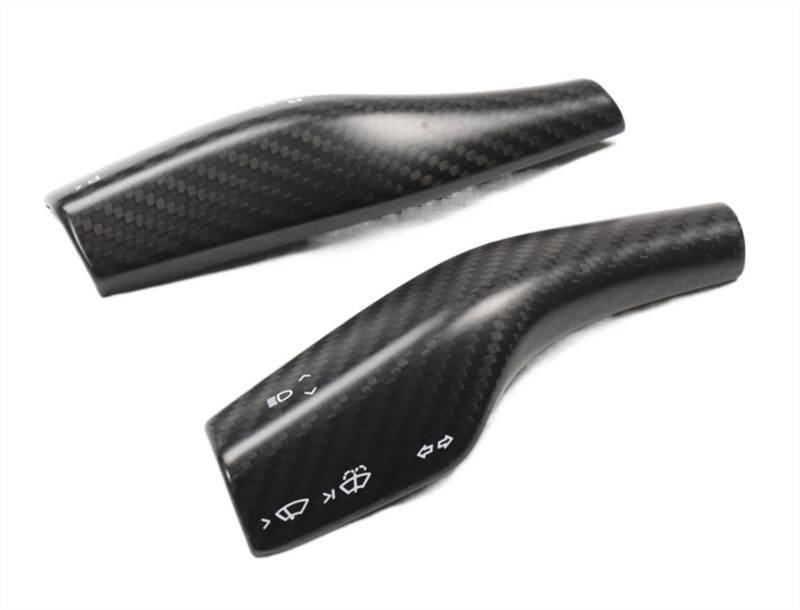 JJRFVBGT Autoinnenteile Kompatibel Mit Tesla Für Model 3 2020 2021 2022 Lenkrad Schalthebelabdeckung Wischerknopf Schutzaufkleber Innen(color1) von JJRFVBGT