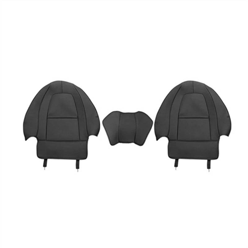 JJRFVBGT Autoinnenteile Kompatibel Mit Tesla Für Model 3 2021 2022 Auto-Rückenlehnenpolster Aufbewahrungsmatte Schutzmatte Anti-Kollisionsmatte Anti-Kick-Aufkleber(color1) von JJRFVBGT
