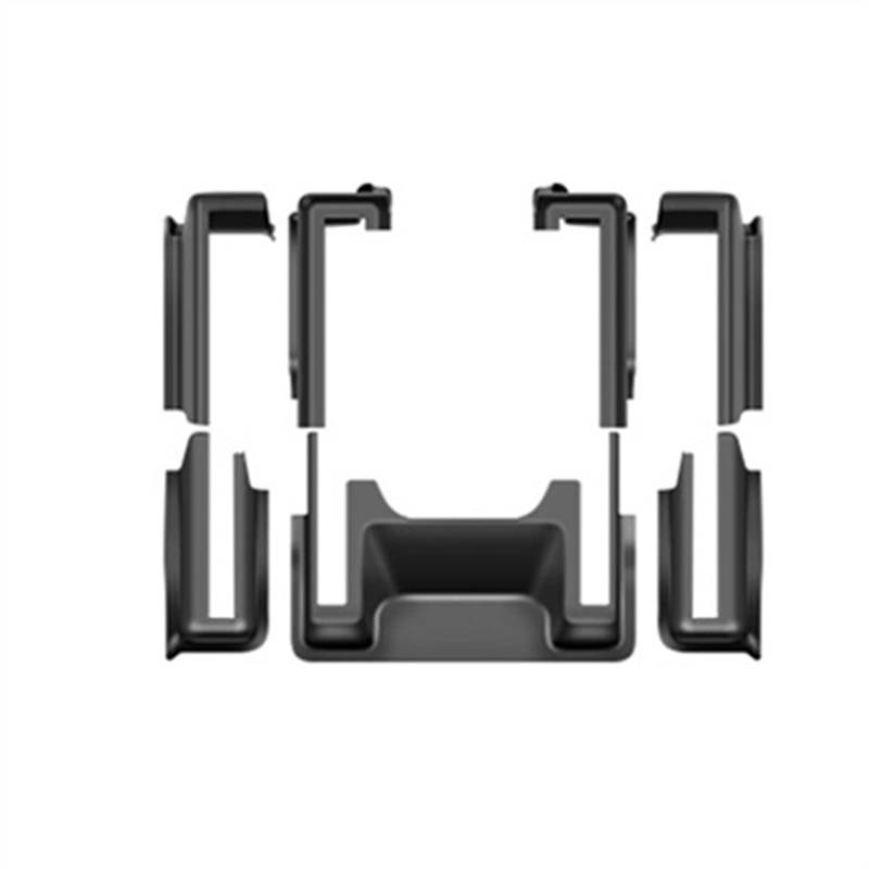 JJRFVBGT Autoinnenteile Kompatibel Mit Tesla Für Model Y 2021 2022 2023 Untersitz-Eckenschutz Vordere Rücksitz-Gleitschienenabdeckung Anti-Kick-Schale(7pcs) von JJRFVBGT