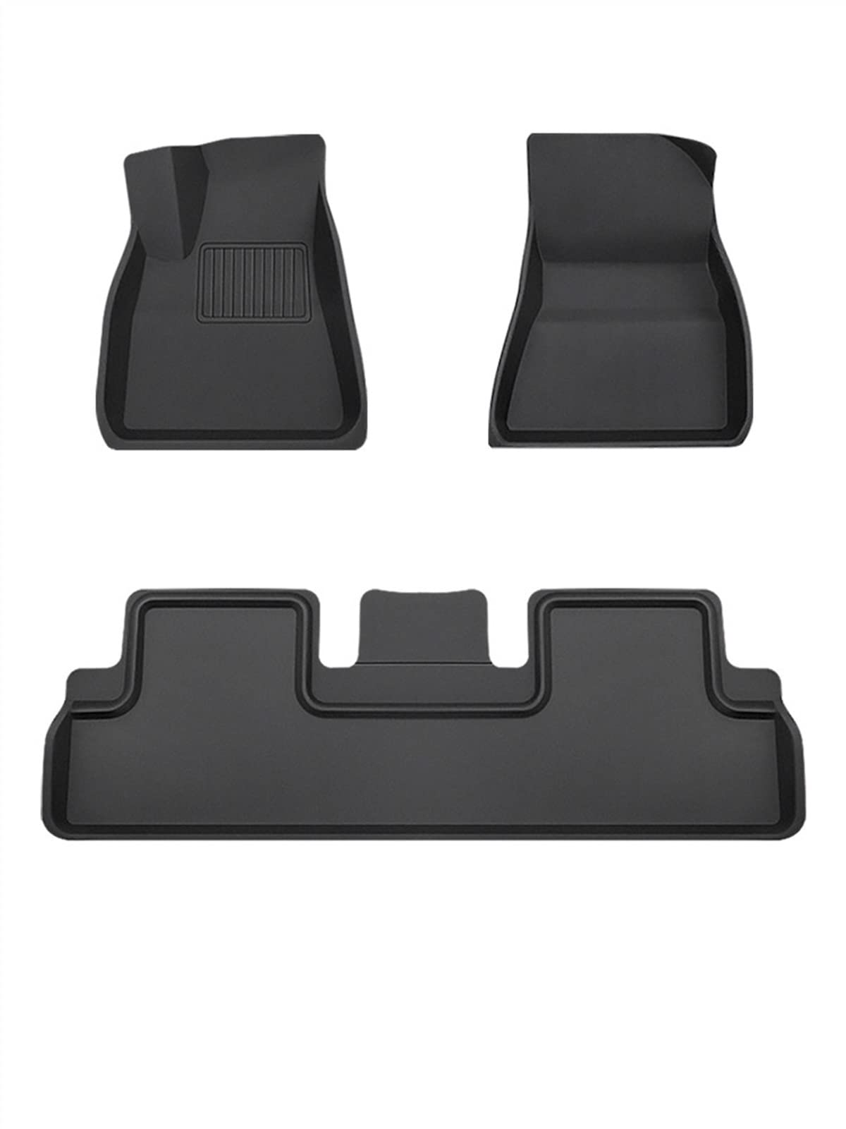 JJRFVBGT Autoinnenteile Kompatibel Mit Tesla for Model 3 2021 2022 Fußmatten Anti Kick Dirty Foot Pad Leicht Zu Reinigende Bodenmatte Innenschutz von JJRFVBGT