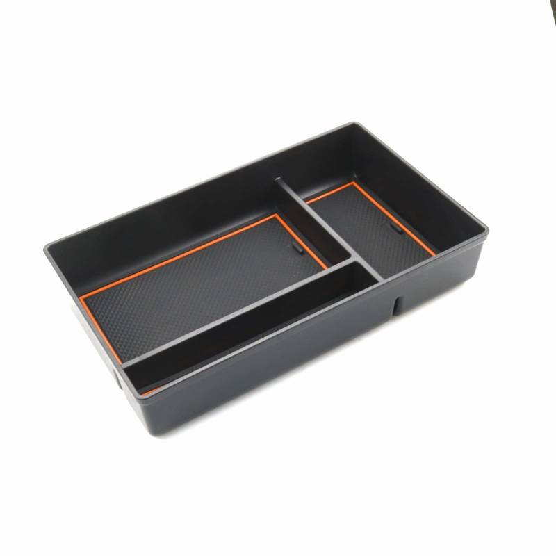JJRFVBGT Car Central Storage Box Kompatibel Mit Lexus Für NX250 Für NX350 2022 2023 Anti-Rutsch-Gummi-Armlehnen-Aufbewahrungsbox Auto-Innenausstattung Auto Zentrale Steuerung Tray(003) von JJRFVBGT