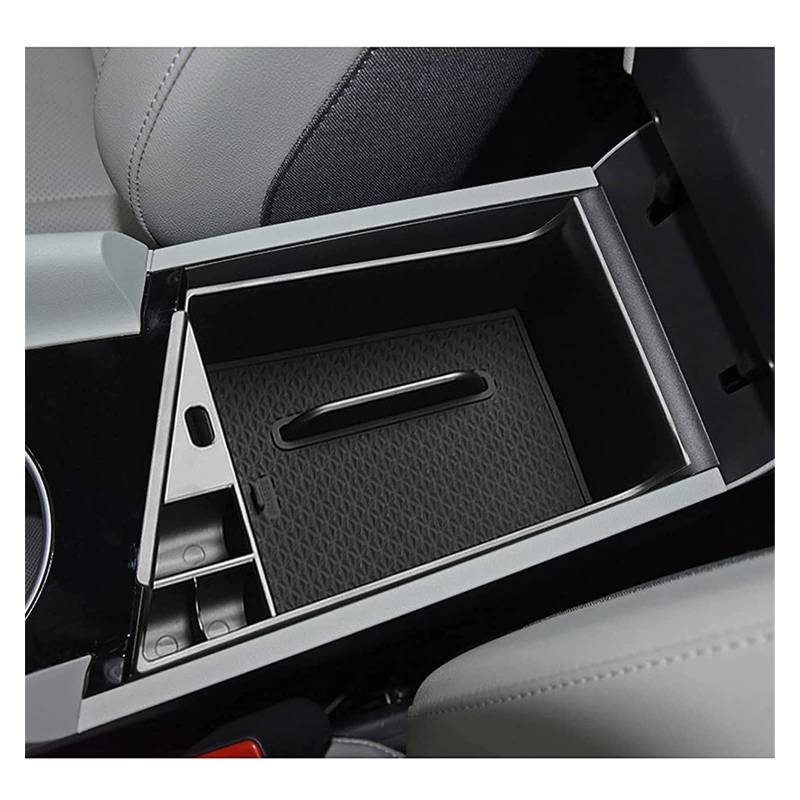 JJRFVBGT Kompatibel Mit Hyundai Für Elantra Für Avante Für I30 Limousine CN7 2021 2022 Auto-Armlehnen-Aufbewahrungsbox, Mittelkonsolen-Organizer Auto Zentrale Steuerung Tray von JJRFVBGT