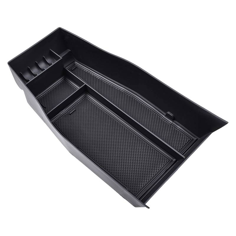 JJRFVBGT Kompatibel Mit Hyundai Für Loniq 5 2022 2023 Auto Center Console Organizer Tablett Armlehne Aufbewahrungsbox Innenausstattung Auto Zentrale Steuerung Tray von JJRFVBGT
