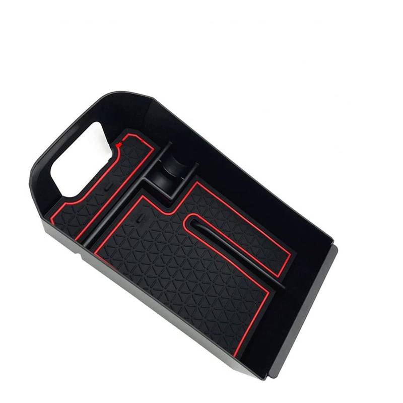JJRFVBGT Kompatibel Mit Toyota Für RAV4 XA50 2019 2021 2022 2023 2020 Auto-Mittelkonsole, Beflocktes Organizer-Tablett, Armlehnen-Aufbewahrungsbox, Innenzubehör Auto Zentrale Steuerung Tray von JJRFVBGT