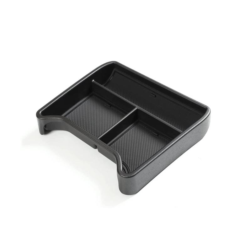 JJRFVBGT Kompatibel Mit VW Für ID.4 Crozz 2021 2022 2023 Auto-Konsolen-Organizer-Fach Zubehör Armlehnen-Aufbewahrungsbox-Container Auto Zentrale Steuerung Tray von JJRFVBGT