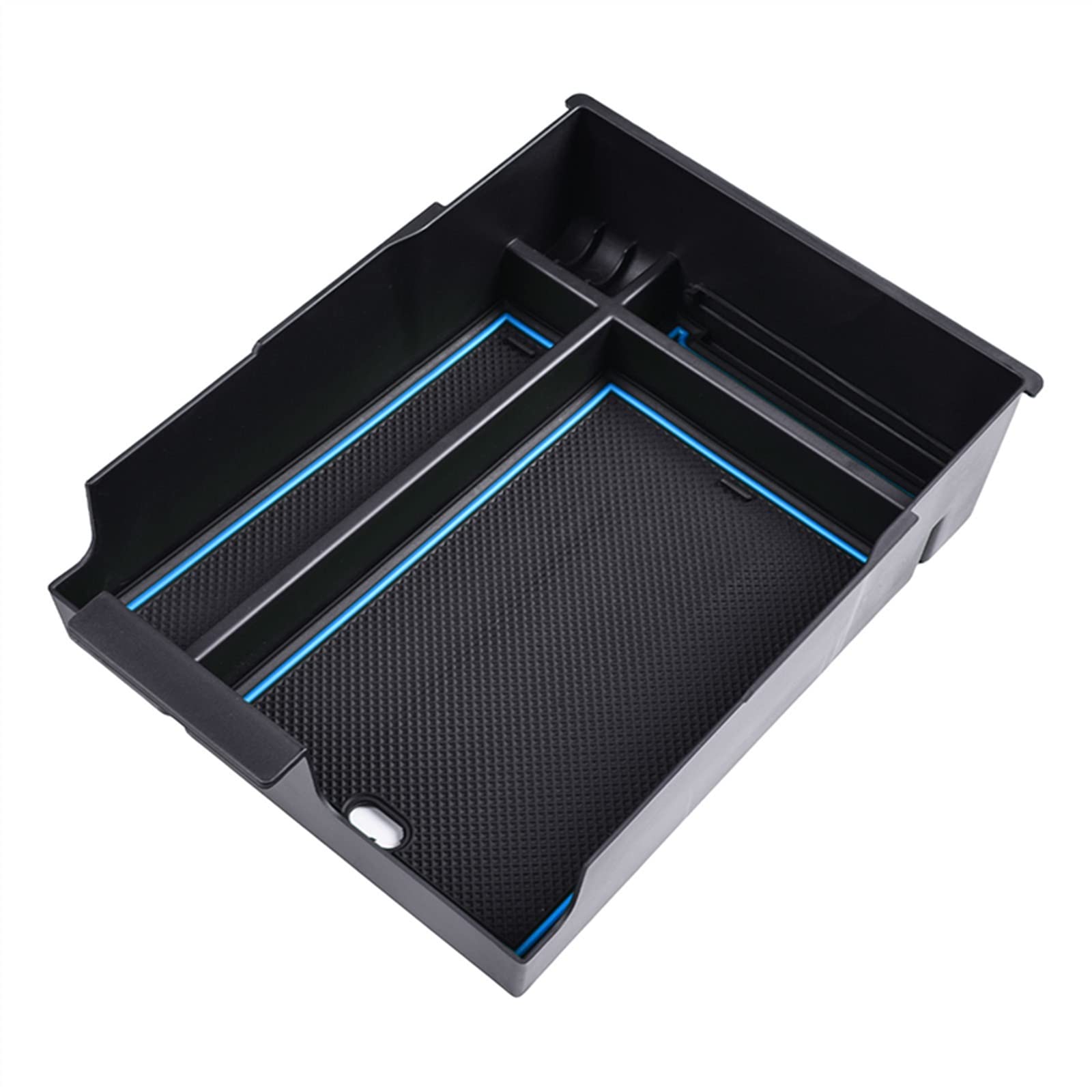 JJRFVBGT Kompatibel mit Hyundai für Palisade 2023+ Auto Armlehne Aufbewahrungsbox Mittelkonsole Fach Organizer Box Auto Zentrale Steuerung Tray(B) von JJRFVBGT