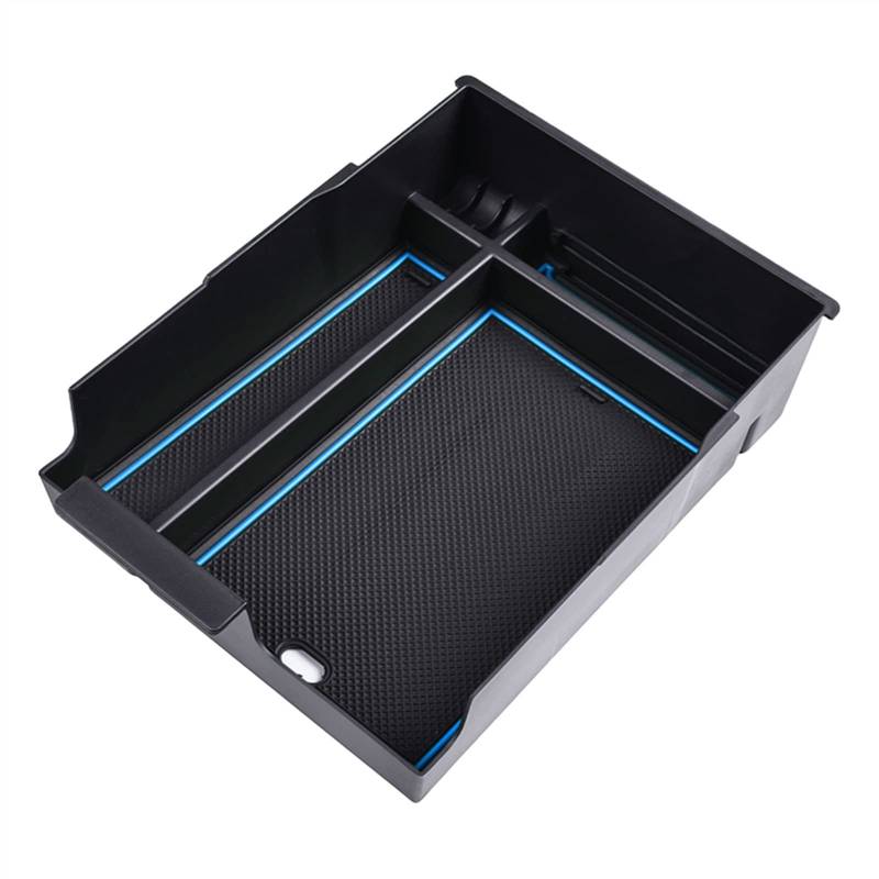 JJRFVBGT Kompatibel mit Hyundai für Palisade 2023+ Auto Armlehne Aufbewahrungsbox Mittelkonsole Fach Organizer Box Auto Zentrale Steuerung Tray(B) von JJRFVBGT