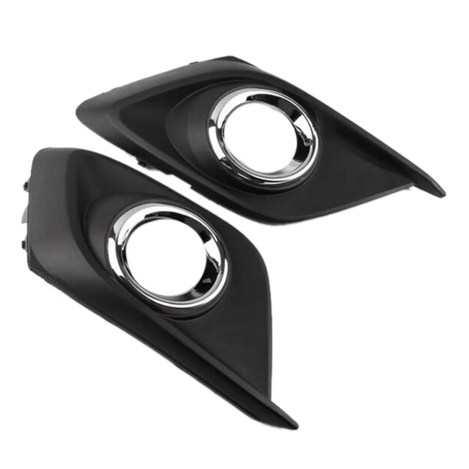 JJRFVBGT Nebelscheinwerfer Blende Kompatibel Mit Mazda 3 Für Axela 2014-2016, 2-teilige Frontstoßstange, Nebelscheinwerfer-Kühlergrill, Chromverkleidung, BJE150C21A, BJE150C11A, BJE150C22, BJE150C12 JJRFVBGT Nebelscheinwerfer Blende Kompatibel Mit Mazda 3 Für Axela 2014-2016, 2-teilige Frontstoßstange, Nebelscheinwerfer-Kühlergrill, Chromverkleidung, BJE150C21A, BJE150C11A, BJE150C22, BJE150C12 von JJRFVBGT